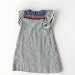 THML Anthropologie  Cotton Embroidered Aztec Boho ‎ Shift Dress XSmall Photo 3