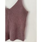 Old Navy  Purple Ribbed Knit V Neck Tank Top Women’s Size Large Photo 3