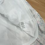 Altar'd State Isa Floral Mini Milkmaid Dress White Pink Blue Floral NWT Small Photo 7