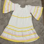 Lisa Marie Fernandez x Target White‎ Linen Blend Dress with Ric Photo 1