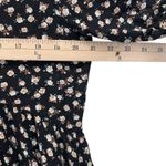 Natural Life  Womans Maxi Dress Size L Cottagecore Dark Florals Hippie Feminine Photo 12