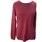 Lands' End LANDS’ END Classic CASHMERE Burgundy Women's crew neck sweater Size XS Photo 1