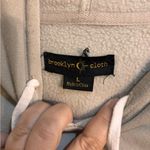 Brooklyn Cloth  womens no more worries hoodie sweatshirt beige L Photo 2