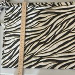 Michael Kors New Bathing Suit Cover Up Zebra Animal Print With Gold Size M/L Photo 6