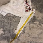 Solitaire  White Blouse with Floral Embroidery Photo 6