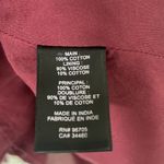 Rebecca Taylor La Vie Bordeaux Cotton Dress VICTORIAN EDUARDIAN RENAISSANCE Photo 3