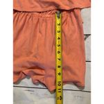 Jack by BB Dakota Orange Coral Pastel Romper Size XS Spring Halter Tie Photo 2