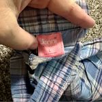 Jenni  Blue and Pink Plaid Pajama Set (R1) Photo 3