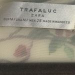 ZARA ✨  Trafaluc Floral Bird Print Kimono Blouse – Size Medium Photo 5