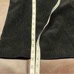 Forever 21 Corduroy Overall Mini Dress Juniors Size M Black Steampunk Goth Punk Photo 9