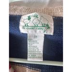Quacker Factory Stars & Stripes Cardigan Sweater –2X Blue Size XL Photo 2