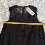 French Connection  Women's Hennessy Drape Sleeveless Dress in black size 6 Photo 4
