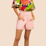 Trina Turk ππ Baristo Short ~ Leatherette Desert Rose Pink 10 NWT Photo 3