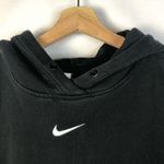 Nike Essentials Black Oversized Pullover Hoodie XS Photo 4