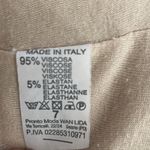 Beige with Black Polka Dots Balloon Hem Long Sleeve Short Dress Size M / 7 Tan Photo 6