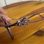 Tura MOD R207 flowers full rim wire eyeglasses frames 52 16 135 Gray Photo 3