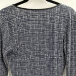 Tart  collection Blue Checkered blue modal Long Sleeve Open Wrap Blouse size xs Photo 11