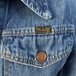 Wrangler Vintage 80s Woman’s Denim Chore Jacket Size Medium Retro Unique Photo 2
