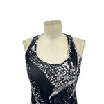 Lululemon  Cool Racerback Tank Static‎ Mist White Black Size 6 Photo 1