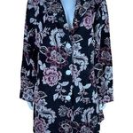 Susan Graver GRAVER  Floral Tapestry Rhinestone Embellished Blazer Coat Photo 0