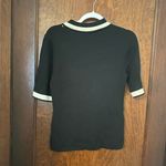 Jason Wu  Knit Contrast Color Polo Sweater Size L Photo 2