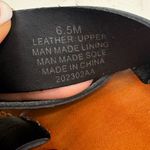 Gianni Bini Womens 6.5 Heat Wave Black Leather Thong Sandal Photo 7