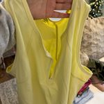 Yellow Cropped Tank Size L Photo 1