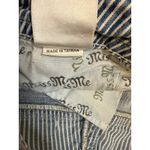 Miss Me  Low Rise Denim Medium Blue Shorts Sz 26 Raw Hem Button Flap Pockets Photo 6