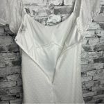 EUC Vine Tree Women’s Ruched Elegant White Mini Dress Size Medium (RN 165440) Photo 9