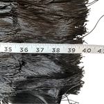 Vintage 90's Jerry Beck Black Tiered Fringe Sleeveless Flapper Dress sz 1x Photo 7