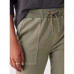 Faherty Traveler Pant Dark Olive Drawstring Womens Size XS MSRP $148 Photo 2