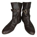 Stuart Weitzman  Brown‎ Leather Boots Photo 1