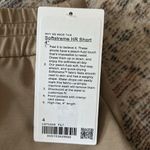 Lululemon  NWT Softstreme High-Rise Short 4" Filbert Tan Photo 6