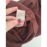 Pilcro  by Anthropologie Oversized Suede Shacket Jacket Dress Brown Rust Large Photo 4