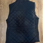 Active USA Black puffer vest with gold hardware  Photo 2