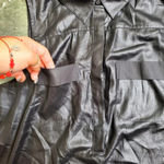 Armani Exchange  Metallic Black Sleeveless Blouse Photo 4