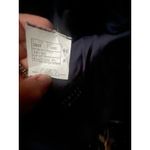 Vintage Casablanca Wool Blazer Jacket Navy Blue Gold Crest Button 14 Oversiz Photo 4