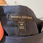 Banana Republic  Blue Wide Leg Cropped Trouser Dress Pants Womens 0 Preppy Photo 4