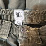 BDG  Urban Outfitters Green Cargo Patch Pocket Straight Leg Utility Pants Size 26 Photo 5