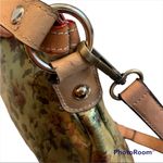 Cavalcanti Gold Floral Leather Purse Photo 10