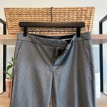 Banana Republic Ryan Mid-Rise Black Dot Gray Woven Career Dress Pant Trouser, 4 Photo 6