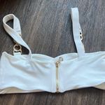 Nookie  White Crop Top Photo 3