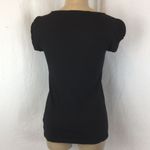 Juicy Couture Black Rainbow Pride Graphic Puff Short Sleeve crew Tee shirt NEW Photo 3