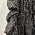 Black Halo Alister Textured Corset Mini Dress Size 2 Photo 3