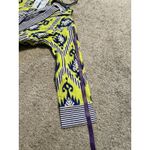 Gretchen Scott  •‎ Batik Aztec Bright Blue Green White Tunic Shirt Dress, Size XS Photo 8