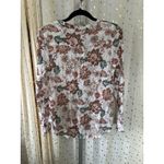 Carve Designs NWOT Dylan Gauze Cloud Taj Paisley Semi Sheer Tunic Shirt M Photo 4