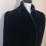 Saint Laurent Vintage Jacques for Genelle New York Faux Fur Overcoat Black Photo 1