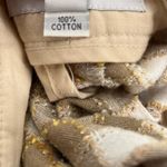 Karen Walker pleat front plaid check cotton shorts cuffed sz 4 Brown Photo 4