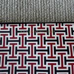 Tommy Hilfiger Navy Blue White Red Logo Zippered Clutch Mini Bag Makeup Bag Photo 5