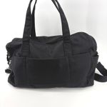 Vera Bradley Black Grand Weekender Microfiber Travel Bag Duffle Non-Quilted Photo 5